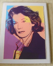 Andy Warhol SIGNED, NUMBERED and FRAMED DIAMOND DUSTED Mildred Scheel FS II.238