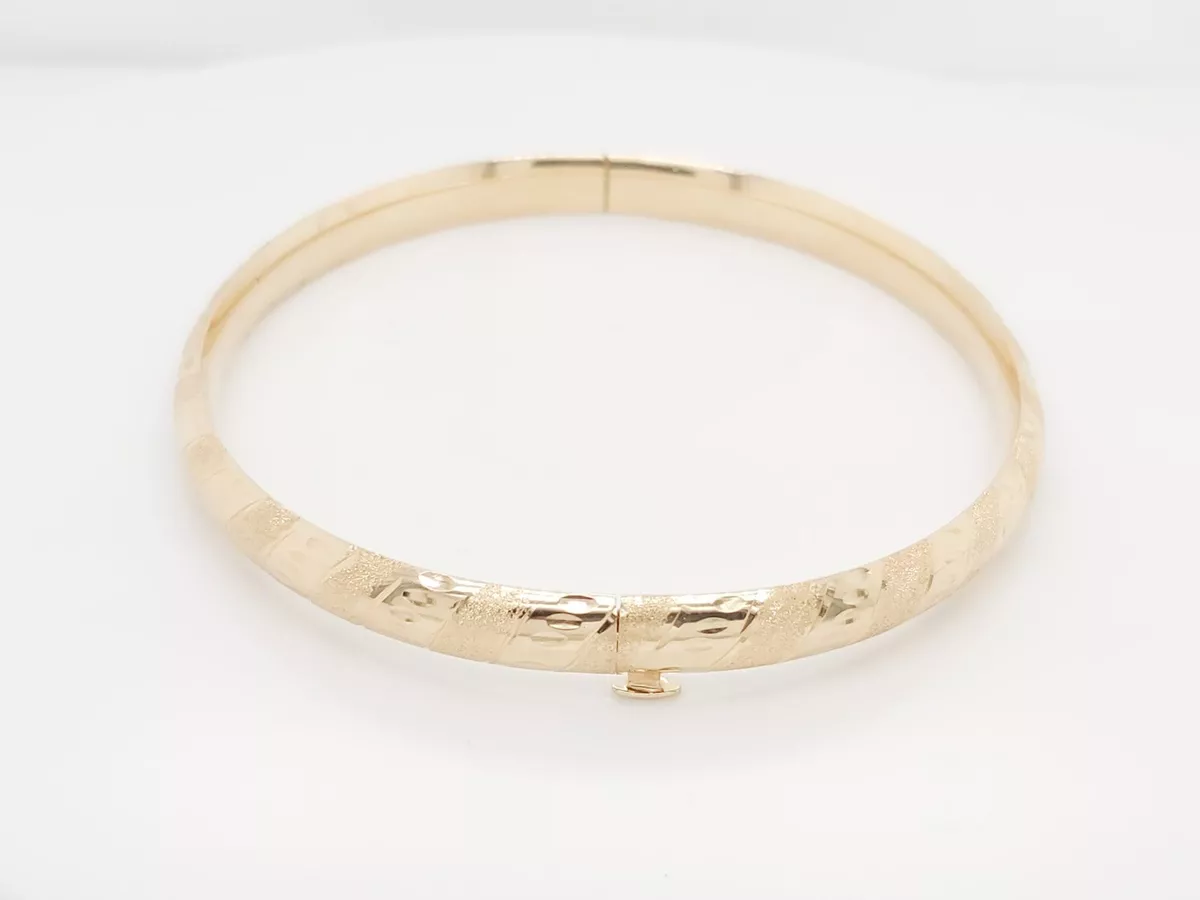 Ebay 14k gold bangle bracelet online
