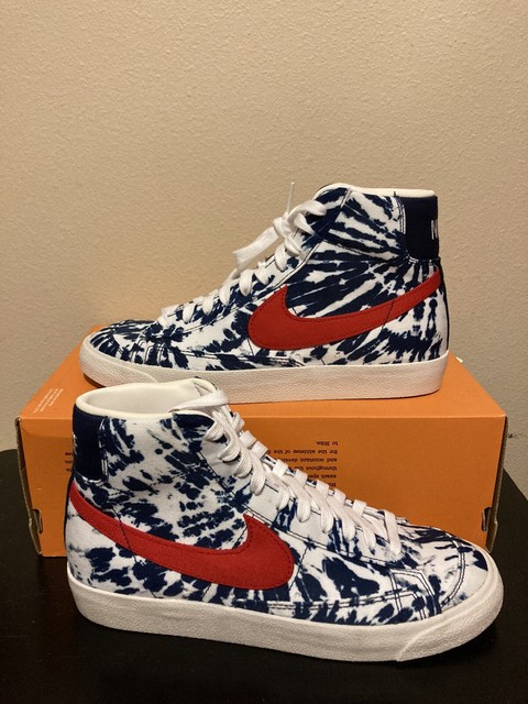 Size 8 - Nike Blazer Mid 77 Vintage Blue Tie-Dye 2020 for sale online | eBay