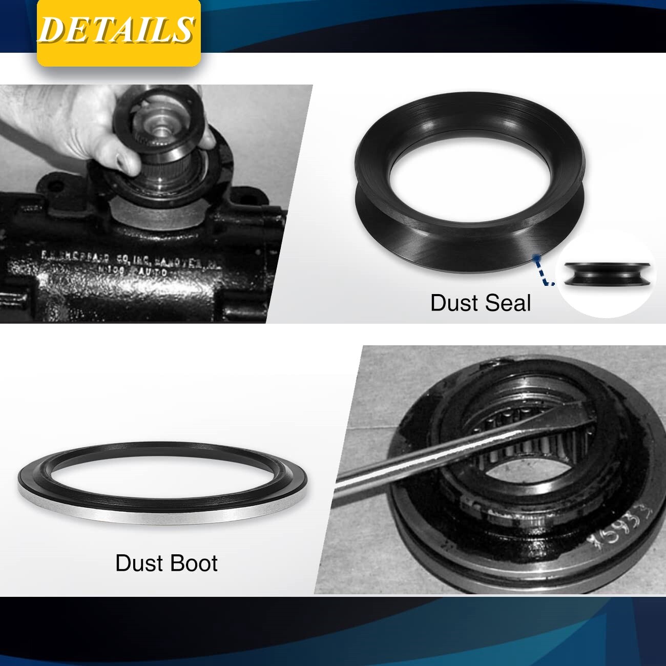 5544881/5545741 Sector Shaft Seal Kit for Sheppard M90 M100 Power