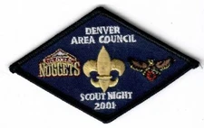 2001 Scout Night Denver Area Council BLK Bdr. [PW462]