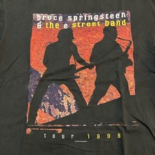 Vintage 1999 Bruce Springsteen and The E Street Band Tour Shirt AllSport Tag