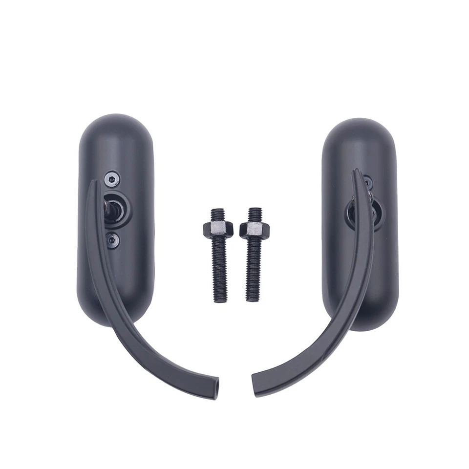 Black Motorcycle Mini Oval Mirrors For Harley Davidson V Rod Night Rod Special Foto 4 de 4