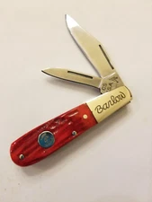 BEAR & SON KNIFE- BARLOW-4th Generation Series- BONE HANDLES - 1095 Carbon Steel