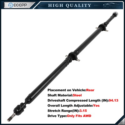 ECCPP Rear Driveshaft For Cadillac SRX 2010-2016 AWD 651005 986-301