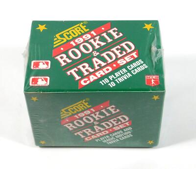 1991 Score Rookie Traded Baseball   - You choose #1T-100T - 2 CARD MINIMUM