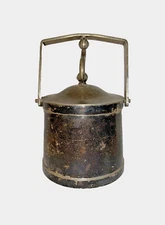 Vintage Art Deco Cecilware Ice Bucket Sugar Bowl Swing Top