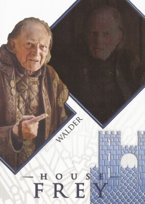 Game of Thrones Komplett Band 2: HH9 Walder Frey Head of House Chase Karte