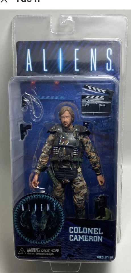 NECA 2017 ALIENS ALIEN COLONEL CAMERON ARTICULADO .18 CM .NUEVO SIN ABRIR - Imagen 4 de 4