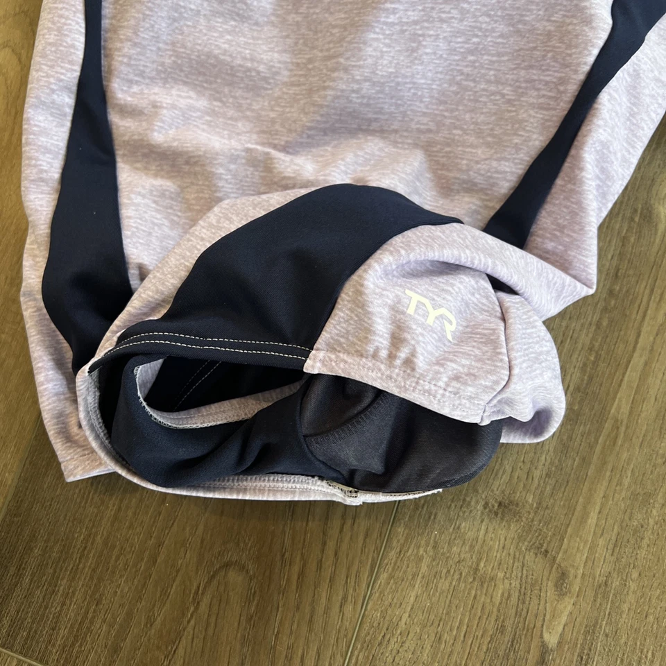 Womens Size 12 TYR MAXFIT Splice One Piece Swimsuit Purple - Image 4 of 4