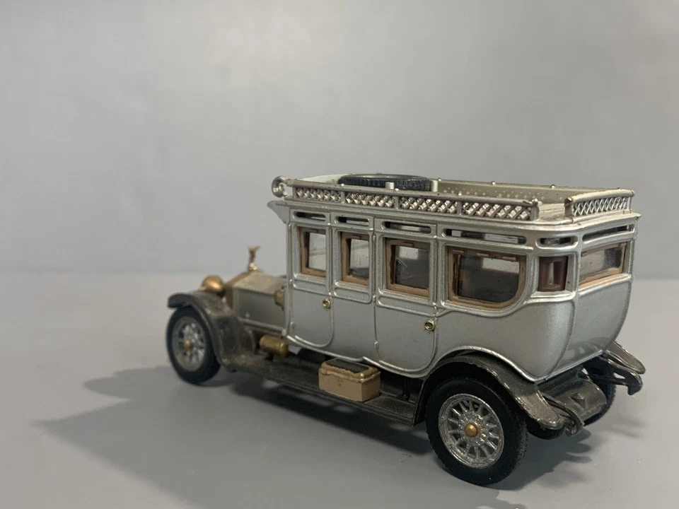 Vintage Corgi Diecast Car Rolls Royce 1912 Silver Ghost 40/50 Made in Great Brit - Image 4 of 4