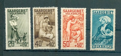 Saar 104/7 Set * MH 50EUR (71860