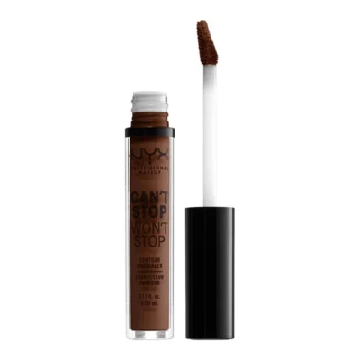 NYX Can't Stop Won't Stop Contour Concealer 3.5ml - 22.7 Deep Walnut - Photo 1/2