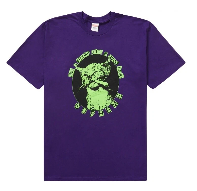 #6 Neuf Supreme SS23 Smoke Tee violet moyen (2)
