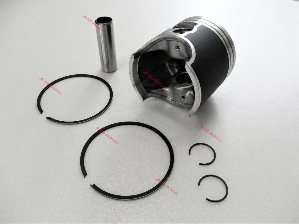 For Polaris Snowmobile 600 Piston Kit 09-739M, 2204152 STD with Piston Ring - Image 3 of 4