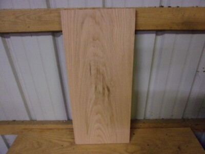 1 PC RED OAK WOOD KILN DRIED 25''X 11''X 3/4'' 438V WIDE BOARD LUMBER