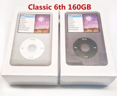 Apple iPod classic 160GB ブラック シルバーセット NEW Apple iPod Classic 7th Generation Black/Silver 160GB