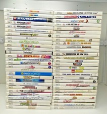 Nintendo WIi Games with Cases - Select a Game - Trusted Seller - BEST Prices!