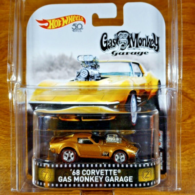 Hot Wheels Replica Entertainment Gas Monkey Garage '68 Corvette