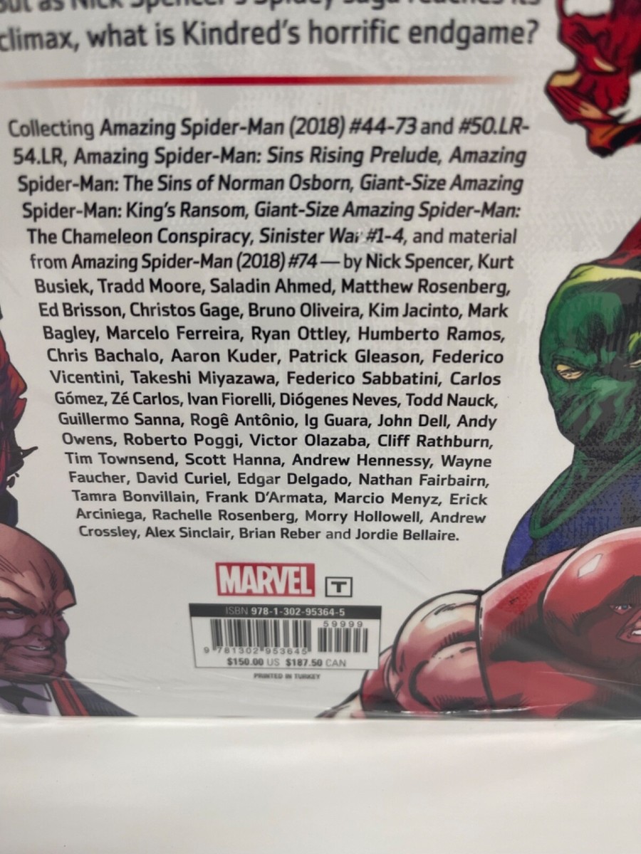 Amazing Spider-Man by Nick Spencer Omnibus Vol 2 New Marvel Amazing Spider-Man by Nick Spencer Omnibus Vol 2 New Marvel