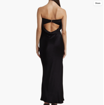 Hollow Out Maxi Dress Sleeveless, Backless, Side Split, Slim Fit, Tube Top,  Lon | eBay