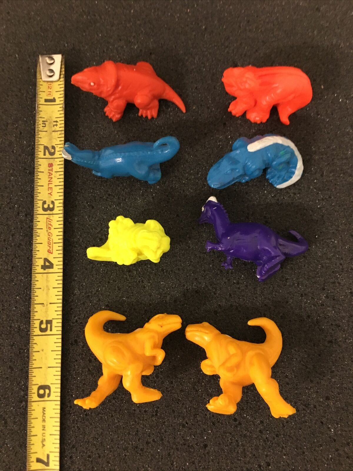 Lot of 8 198/ Dinomites Dinosaur Plastic Toy Figure Lot Commonwealth Toys