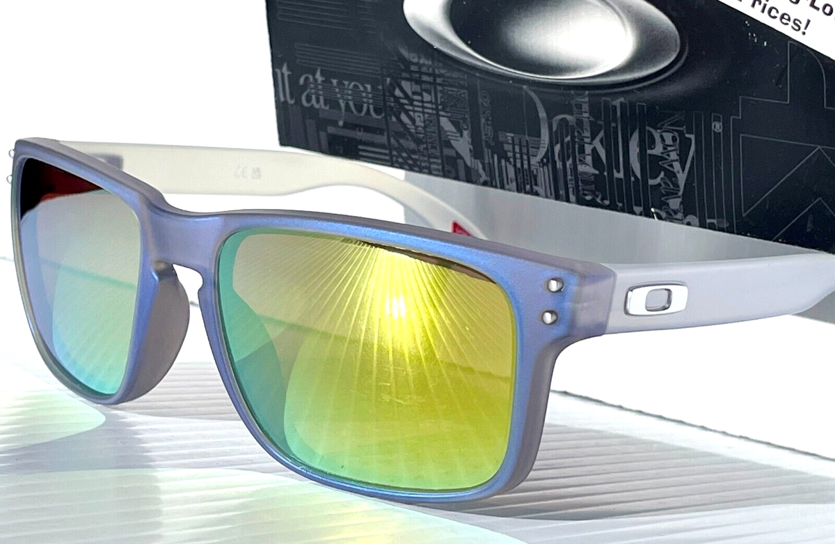 Oakley HOLBROOK Matte Stonewash Opaline POLARIZED Galaxy Gold Lens