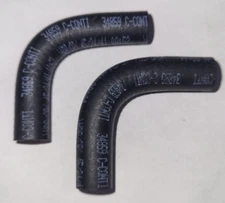 Lot of 2 New 3/8 ODx 1/8 ID Fuel Lines Molded Elbow 90 Degree  34859 Continental