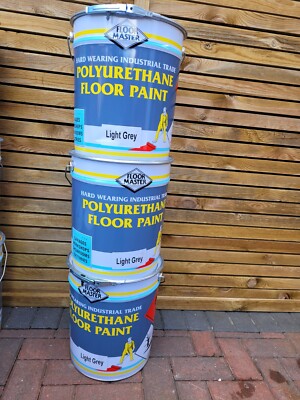 Concrete floor paint Grey Garage Floor paint LITRES £55 per 20ltr | eBay UK