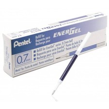 12x Pentel Refill for EnerGel Blue Ink, 0.7mm...