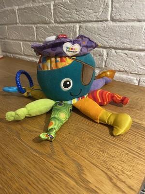 LAMAZE Captain Calamari Baby Kinder Clip Go sensorisches Entwicklungsspielzeug Kinderwagen/Kinderbett 6m+