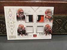 National Treasures Quads Jersey Bengals Dalton Green Gresham Green  21/25  2013