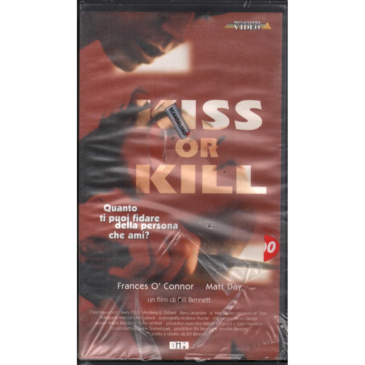 Kiss Or Kill VHS Bill Bennett Univideo - M003402 Sealed