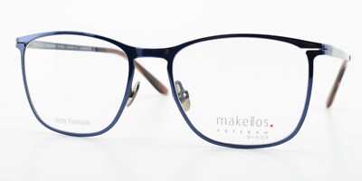 MAKELLOS Potsdam Glasses Frame Me 3005 C2 Konstantin W beta Titan Japan Dark M