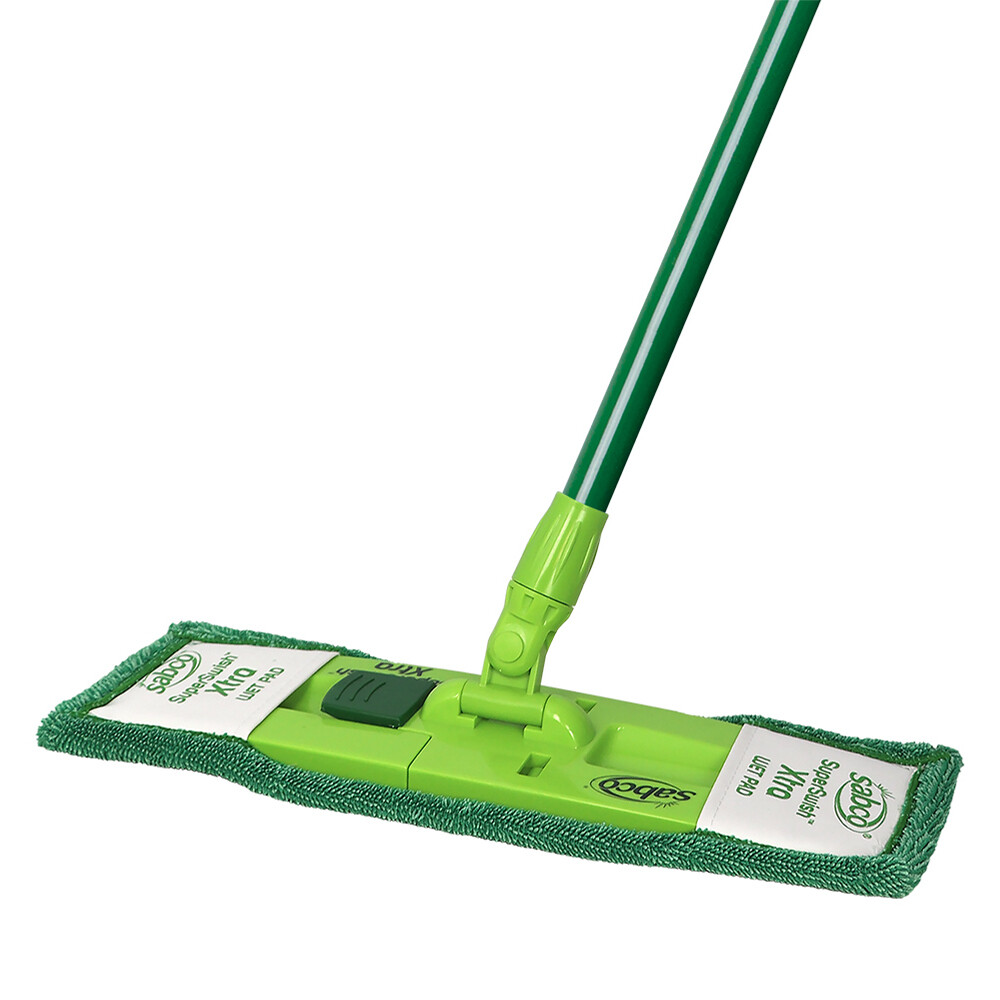 Sabco SuperSwish Xtra Complete Cleaning System Wet & Dry Microfibre Mop