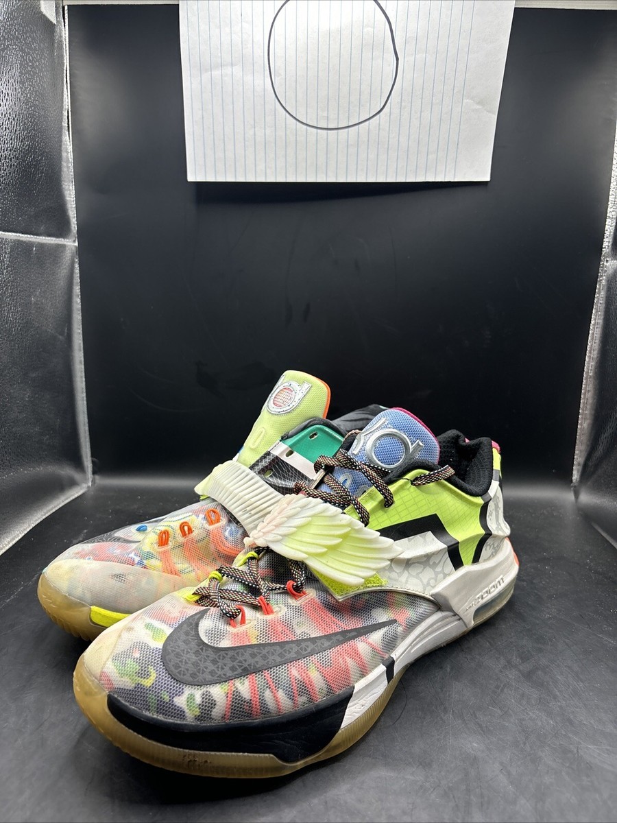 Men's Nike Size 8.5 KD VII 7 What The SE Multicolor 812329-944