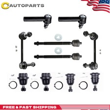 Front Tie Rod Ends Sway Bars Ball Joints For 2005-2018 Toyota Tacoma Pre Runner