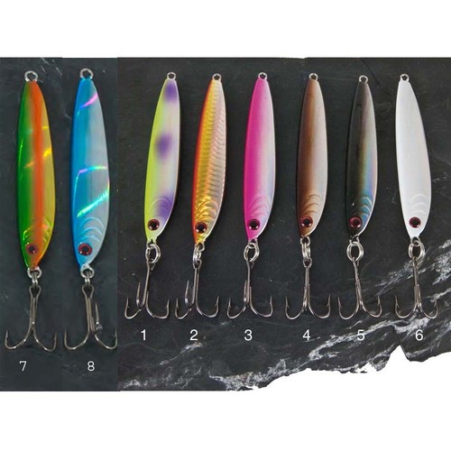 Aquantic Taumelpilker 100% Bleifrei - Luminous Rot Silber Für Salzwasser