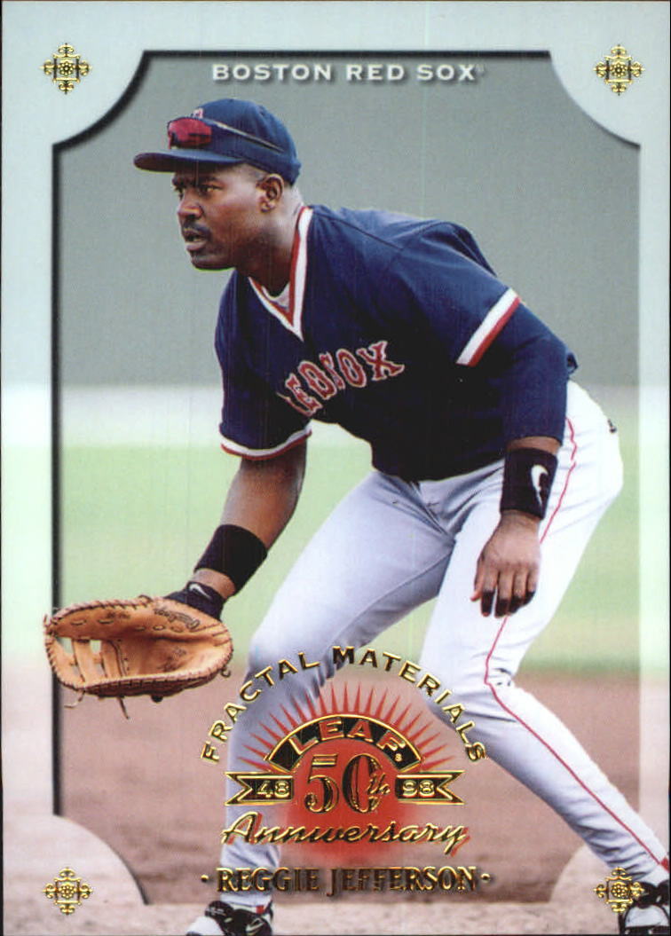 1998 Leaf Baseball "Fractal Materials" Parallel Cards