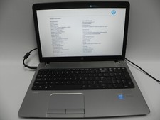 HP ProBook 450 G1 15.6" i5-4200M 2.5Ghz 4GB RAM FOR PARTS No OS,AC,Battery