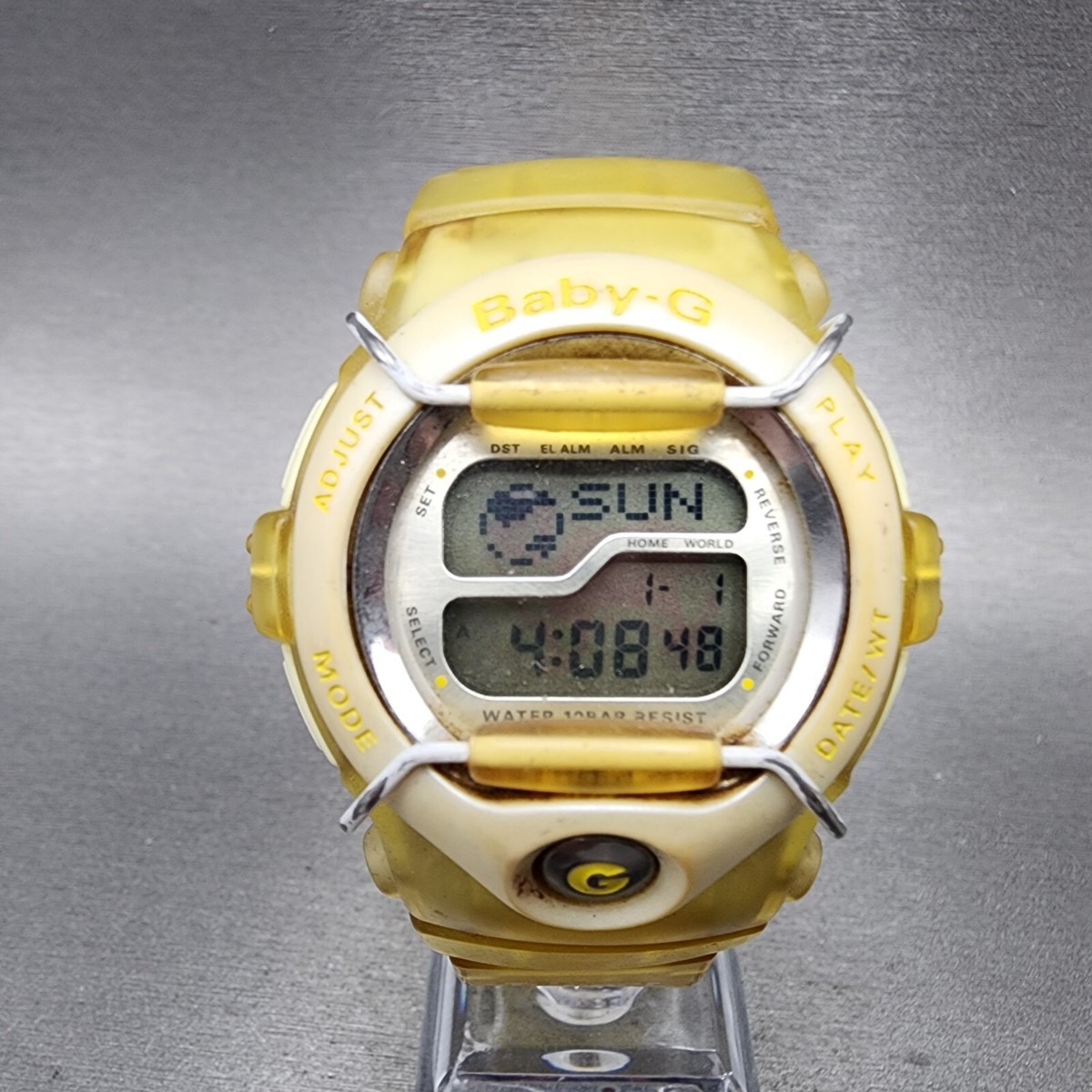 Casio Baby-G BGT-110 Watch Women 39mm Digital Clear Case Casio Baby-G BGT-110 Watch Women 39mm Digital Clear Case