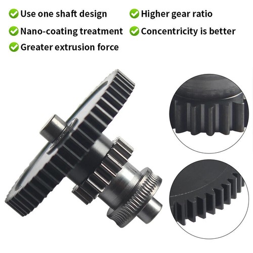 Nanocoating Steel Integrated Extruder Gear Kit For ELEGOO Neptune 4/Pro/Plus/Max - Picture 12 of 14