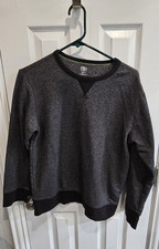 Athletic Works Boys XL 14-16 Husky Gray Pullover Sweatshirt Crew Neck