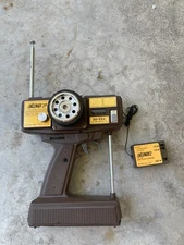 Vintage HI-Tec Challenger 2P RC Car Buggy Transmitter Radio & Receiver As-is