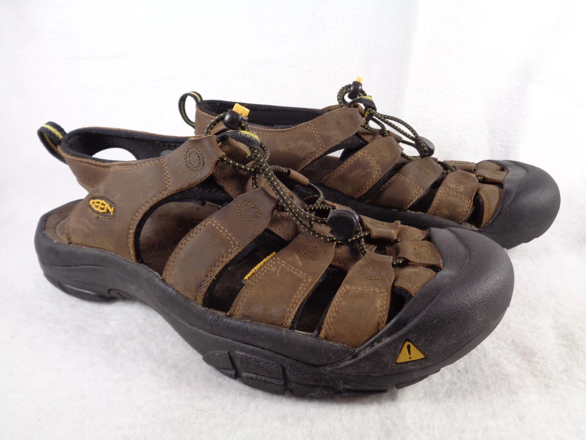 Men’s Keen 9.5 sandals,brown Brand New Never worn KEEN Daytona II Waterproof Leather Cork Midsole Slide Sandal  main image 4
