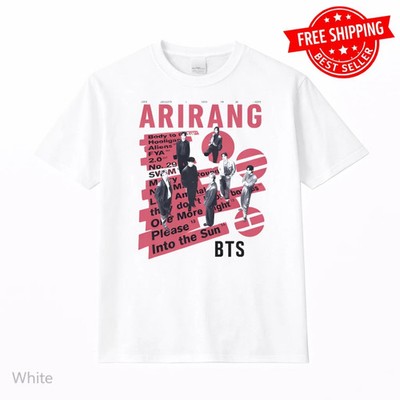 BTS Arirang World Tour Shirt Bangtan 2026 Concert Tee Merch Gift