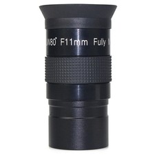 1.25 Inch 80 Degree Ultra Wide Angle Eyepiece F11mm HD FMC Lens for Telescope us