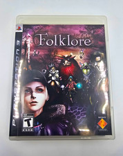 Folklore PS3 Complete w/ Disc Manual Reg Card NTSC-U/C Excellent Condition.