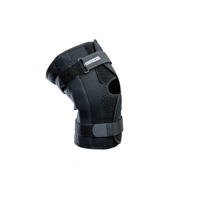 Breg Neoprene Economy Hinged Wraparound Open Back Knee Brace