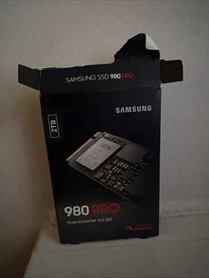 Samsung 2TB 980 Pro PCIE 4.0 NVMe M.2 SSD Model: MZ-V8P2T0